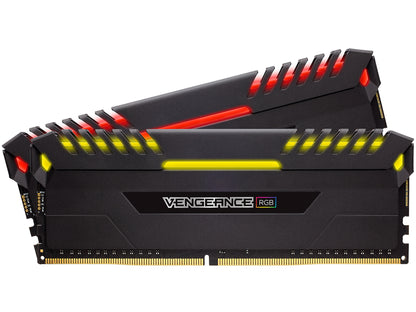 CORSAIR Vengeance RGB DRAM 16GB (2 x 8GB) DDR4 3000 (PC4-24000) C15 - Intel 100/200 Series Desktop Memory - CMR16GX4M2C3000C15